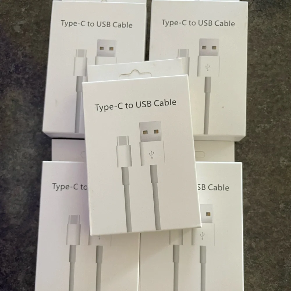 5 x Type-C to USB charging cable